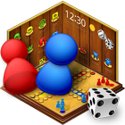 Tokens and Dice LUDO Game Theme icon