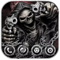Hell Devil Death Skull Theme APK download