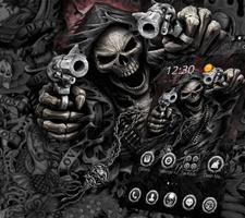 Tema Devil Death Death Skull screenshot 2