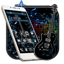 Jazz Black Guitar Theme APK