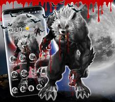 Horror Bloody Werewolf Theme imagem de tela 2