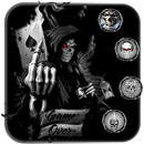 Devil Death Gun Skull Theme APK