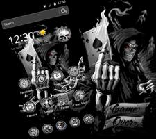 Devil Death Gun Skull Theme اسکرین شاٹ 2