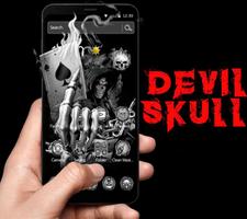 Devil Death Gun Skull Theme اسکرین شاٹ 3