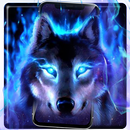 Thème de loup cruel hurlant intrépide APK