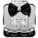 блестящий черный Лук тема APK