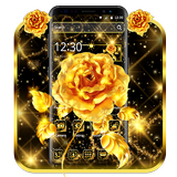 Black Gold Rose Theme icon