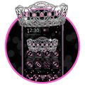 Sparkling Pink crown Theme