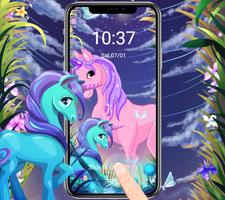 Unicorn dream wallpaper lock screen theme screenshot 2