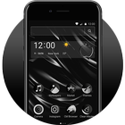Stylish Black Phone 7 biểu tượng