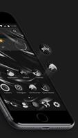 Stylish Black Phone 7 poster