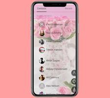 Pink rose love wallpaper screenshot 3