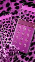 Pink Leopard Diamond Theme capture d'écran 1