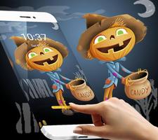 Lovely Halloween Pumpkin Theme স্ক্রিনশট 3