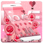Pink Romantic Love Theme アイコン