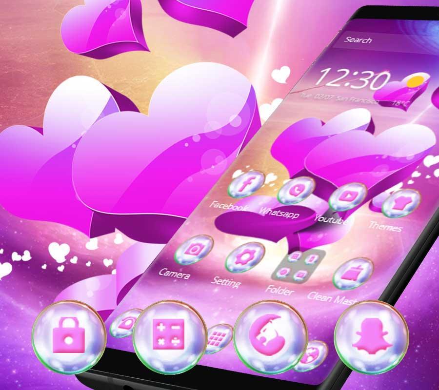 love pink theme pretty