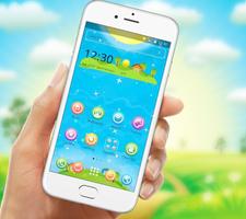 Beautiful Bubble World Theme постер