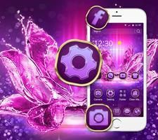 Crystal Flower Theme постер