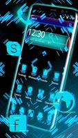 3D Superman Next Tech Holographic Launcher Theme 스크린샷 1