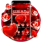 Love Heart Droplet Theme ikona