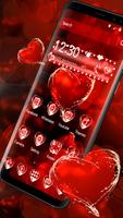 Love Heart Droplet Theme โปสเตอร์
