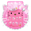 Pink Diamond Cute Kitty Theme