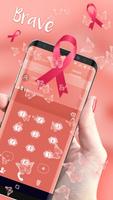 Pink Ribbon Awareness Theme - Breast Cancer capture d'écran 3