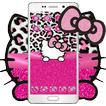 Pink Diamond cute hello Kitty tema Theme