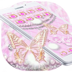 Pink Diamond Butterfly Kitty Theme