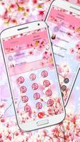 Romantic Sakura Pink Theme syot layar 2
