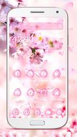 浪漫唯美櫻花飄落主題 純潔的櫻花瓣壁紙 截圖 2