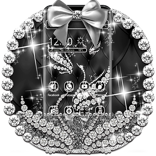 Silver Diamond Swan Theme