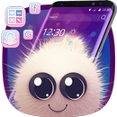 Fluffy Puff: Cute Theme-APK
