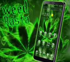 Green Weed Rasta Smoke Theme screenshot 2