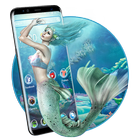 Tema de la sirena del mar icono