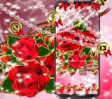 beauty red rose theme beauty wallpaper скриншот 2