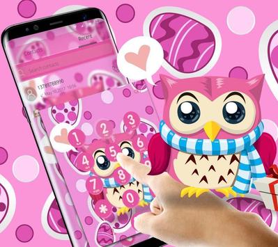 Lovely Pink Owl Theme Lovely Pink Wallpaper For Android Apk Download