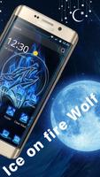 2 Schermata Ice moon fire wave mobile phone theme