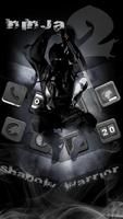 Assassin  theme Ninja theme Black and white katana 截图 1