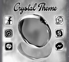 Black Crystal Theme ảnh chụp màn hình 2