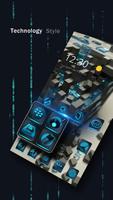 Blue technology science Army theme future 截图 2