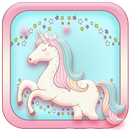 Unicorn beau thème APK