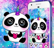 Cuteness Panda Affiche