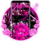 Neon Purple Rose Theme icon