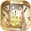 Golden Luxury Roman Clock 2018 Theme
