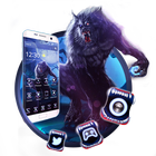 Wilder Wolf Launcher Theme Zeichen