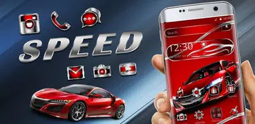 Tema di avvio di Speed ​​Racing Car