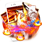 Golden Totem Fire Wolf Theme icône