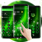 Icona Neon Green Theme for Samsung