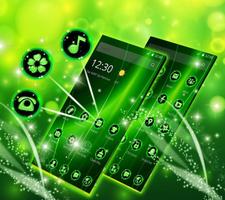 Poster Neon Green Theme for Samsung